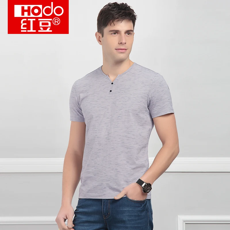 Hodo-Short-Sleeve-T-Shirts-Men-Summer-Fashion-Round-Neck-Slim-Micro ...