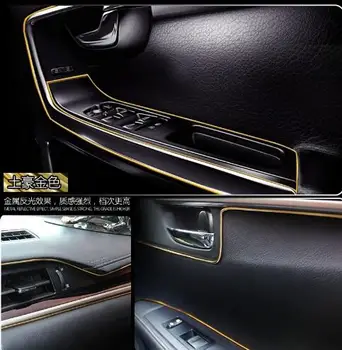 

Car Styling Refit Decoration Strip Sticker For skoda fabia kia rio vw passat b4 b5 opel astra h g mazda 6 volvo xc60 Accessories