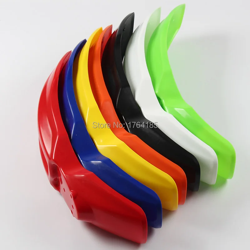 6colorsmotorcyclefrontmudguardfrontfenderplasticcoverforCRF70