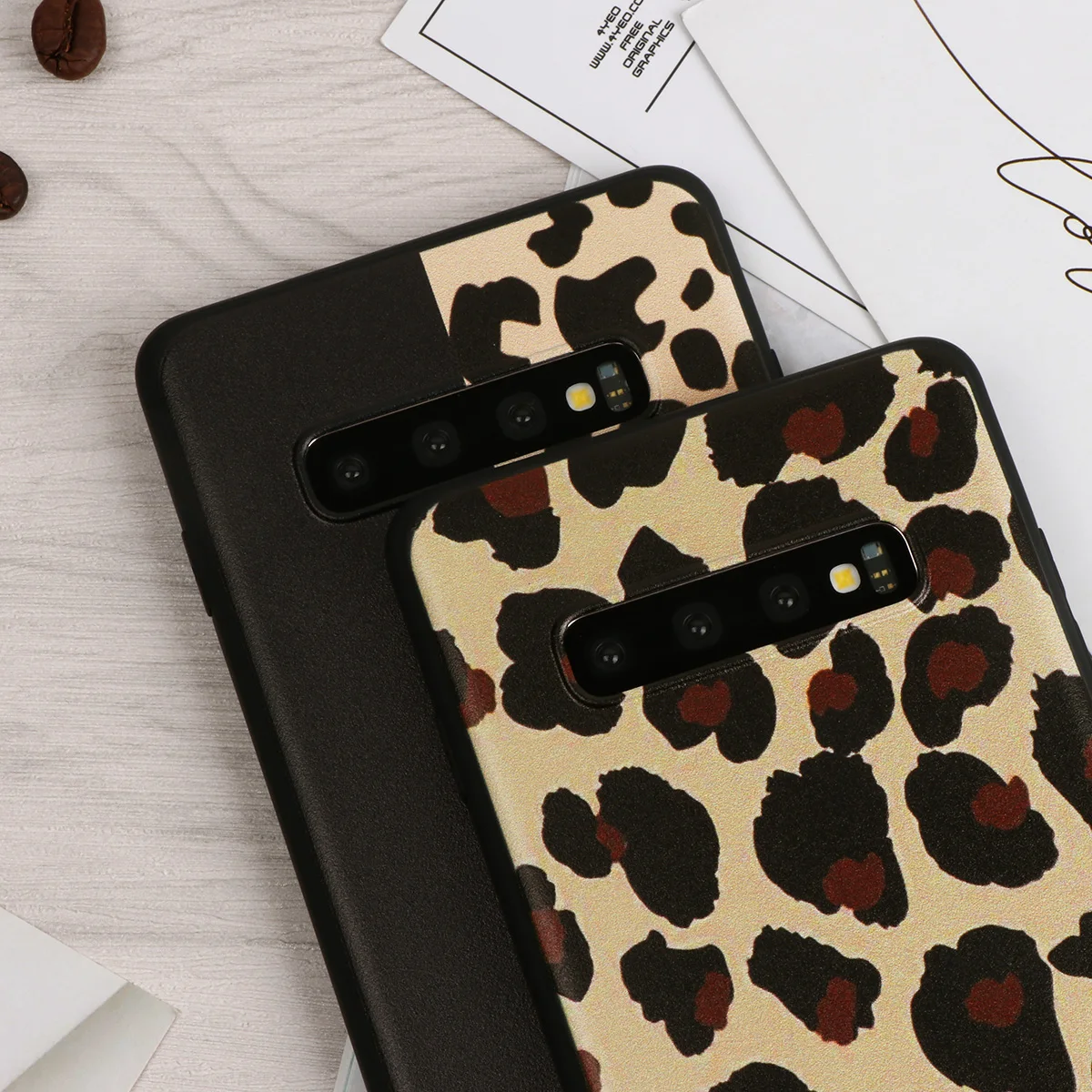 Чехол из ТПУ с леопардовым принтом для Samsung Galaxy A51 S20 FE Note 8 9 A30 A50 A40 A70 M10 M20 M30 J4 J8 J6 2018