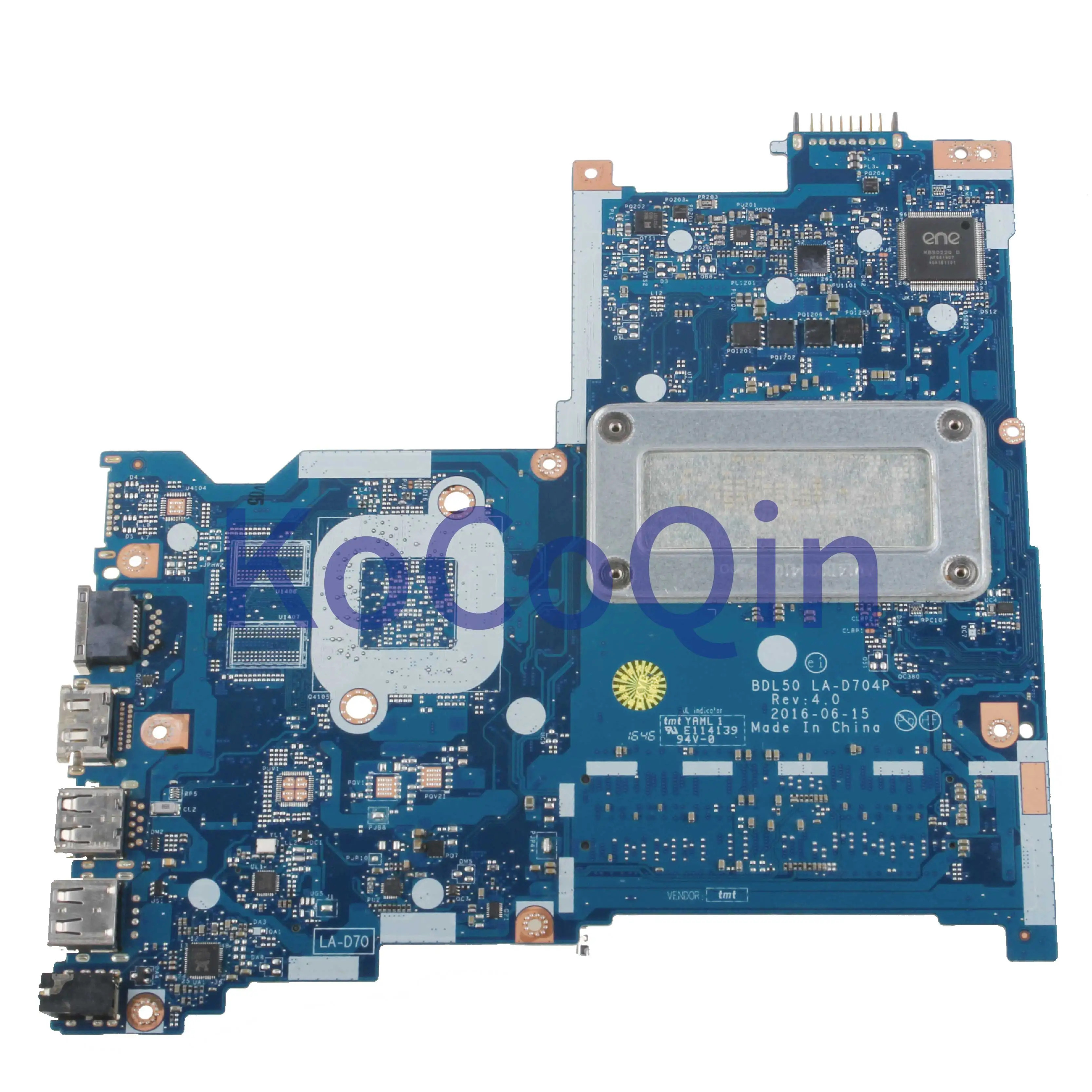 KoCoQin placa base para portátil HP TPN-C125 15-AY placa base LA-D704P 909168-001 SR2UW I3-6006U KoCoQin placa base para portátil HP TPN-C125 15-AY placa base LA-D704P 909168-001 SR2UW I3-6006U