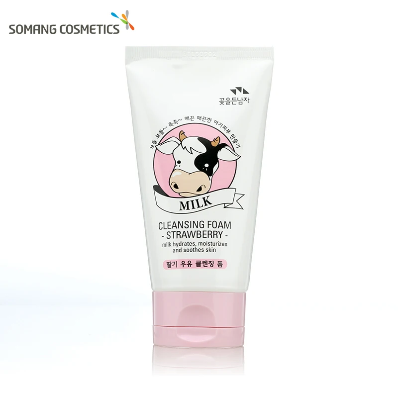 

Somang Korean Skin Care 100ml Cleansing Foam Banana Milk Hydrates Moisturizes and Soothes Skin