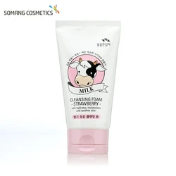 Somang Korean Skin Care 100ml Cleansing Foam Banana Milk Hydrates Moisturizes and Soothes Skin Somang Korean Skin Care 100ml Cleansing Foam Banana Milk Hydrates Moisturizes and Soothes Skin