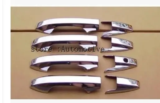 Для Honda CRV CR-V 2007 2008 2009 2010 2011 Высокое качество дверная ручка автомобиля накладка наклейка