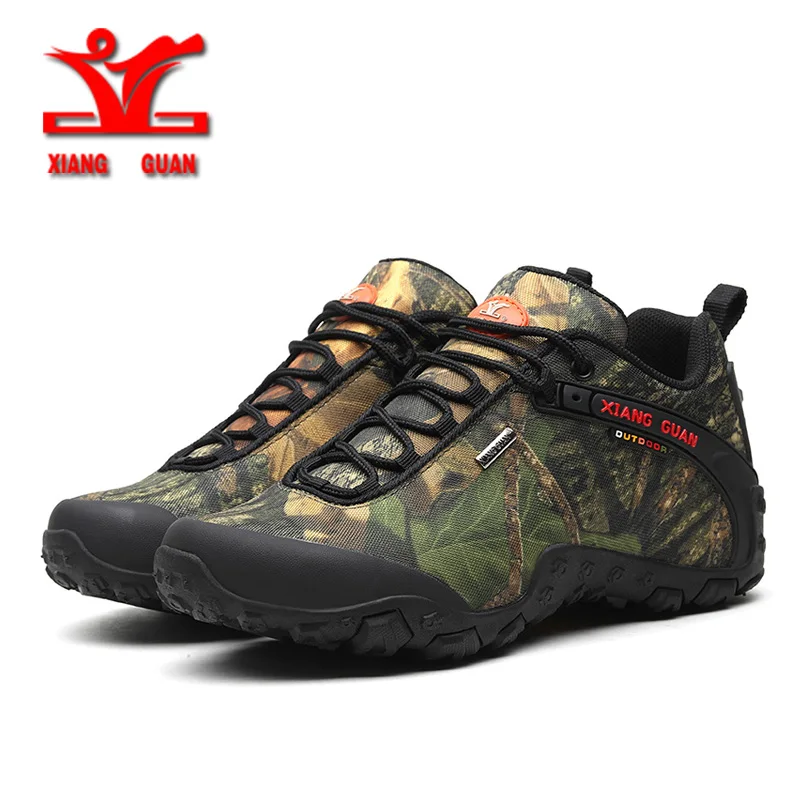 XIANGGUAN/2019 г. Уличная походная обувь для мужчин Военная камуфляжная Низкие