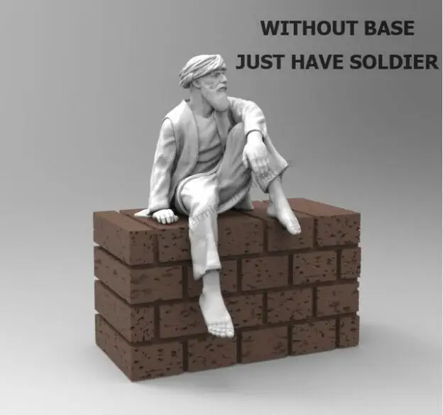 

1/35 Scale Unpainted Resin Figure Afghan man (base not included) collection figure