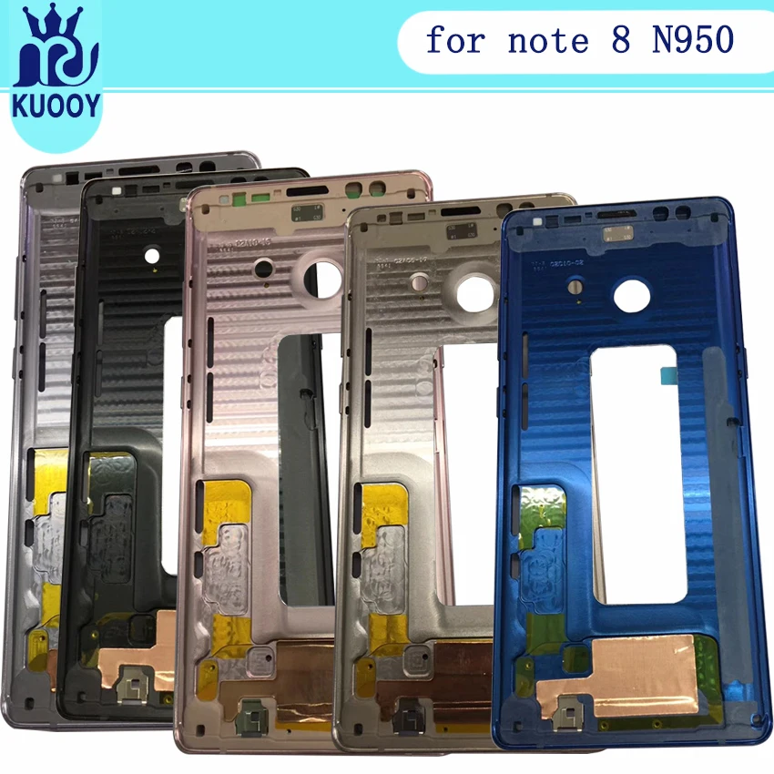 

For Samsung GALAXY note 8 n950 Back Mid Middle Frame Rear Housing Cover Bezel Replacement repair parts For note8 n950