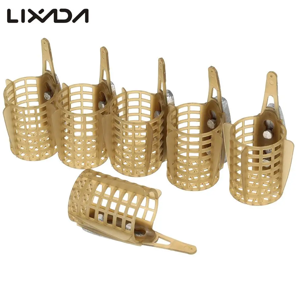 Fishing Accessories Feeder Bait Cage Lure Holder Basket Carp Fishing