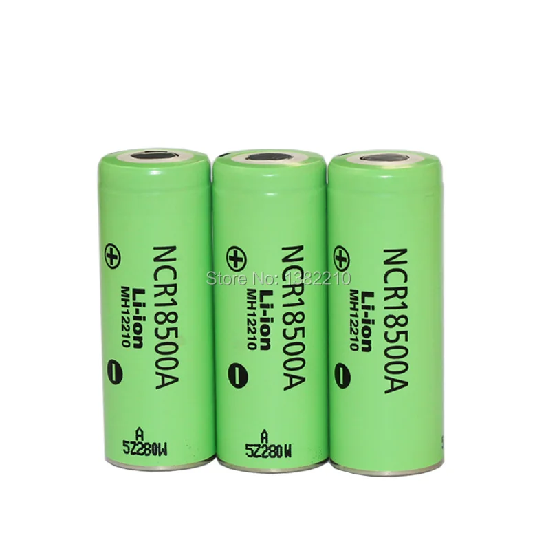 4 шт./лот, новая версия, 3,6 V 18500 NCR18500A 2040 mAh, перезаряжаемая батарея для Panasonic