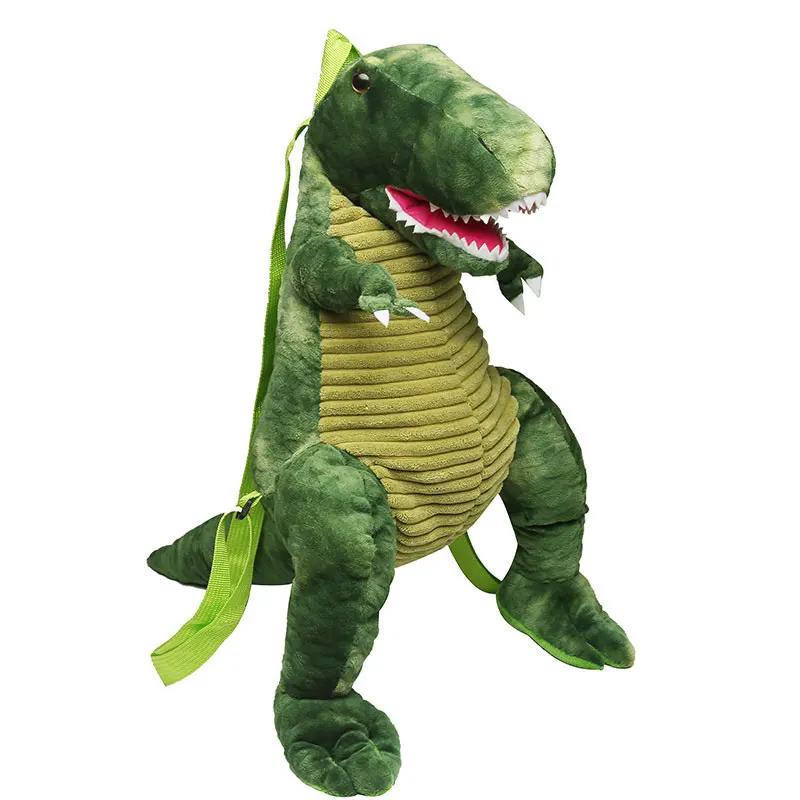3D Vivid Dinosaur Plush Backpack for Waterproof Children Backpacks Kids