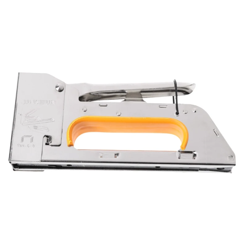 

Heavy Duty 4/6/8 MM Steel Staple Gun Tacker Upholstery Equipement Fabric Stapler