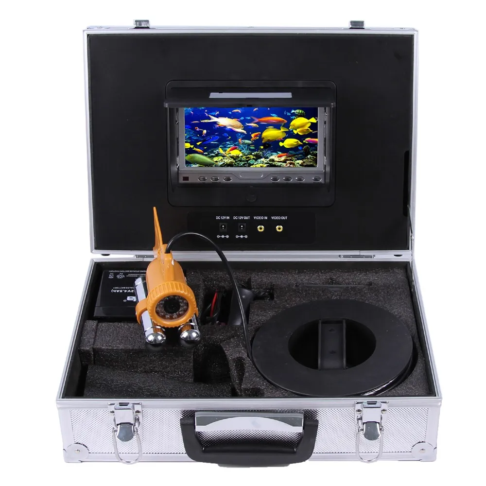 Underwater-Fishing-Camera-Kit-with-30Meters-Depth-Dual-Lead-Bar-Camera-7Inch-Color-TFT-Display-Monitor (3)