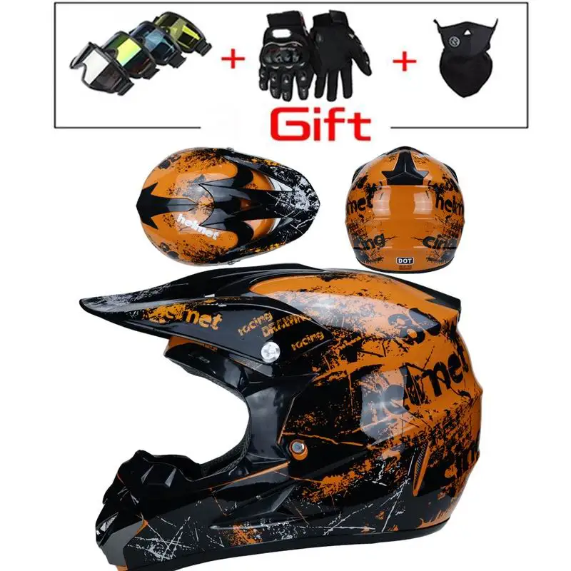 

2018 new Hot sale motorcycle Adult child motocross Off Road Helmet ATV Dirt bike Downhill racing helmet cross Helmet K