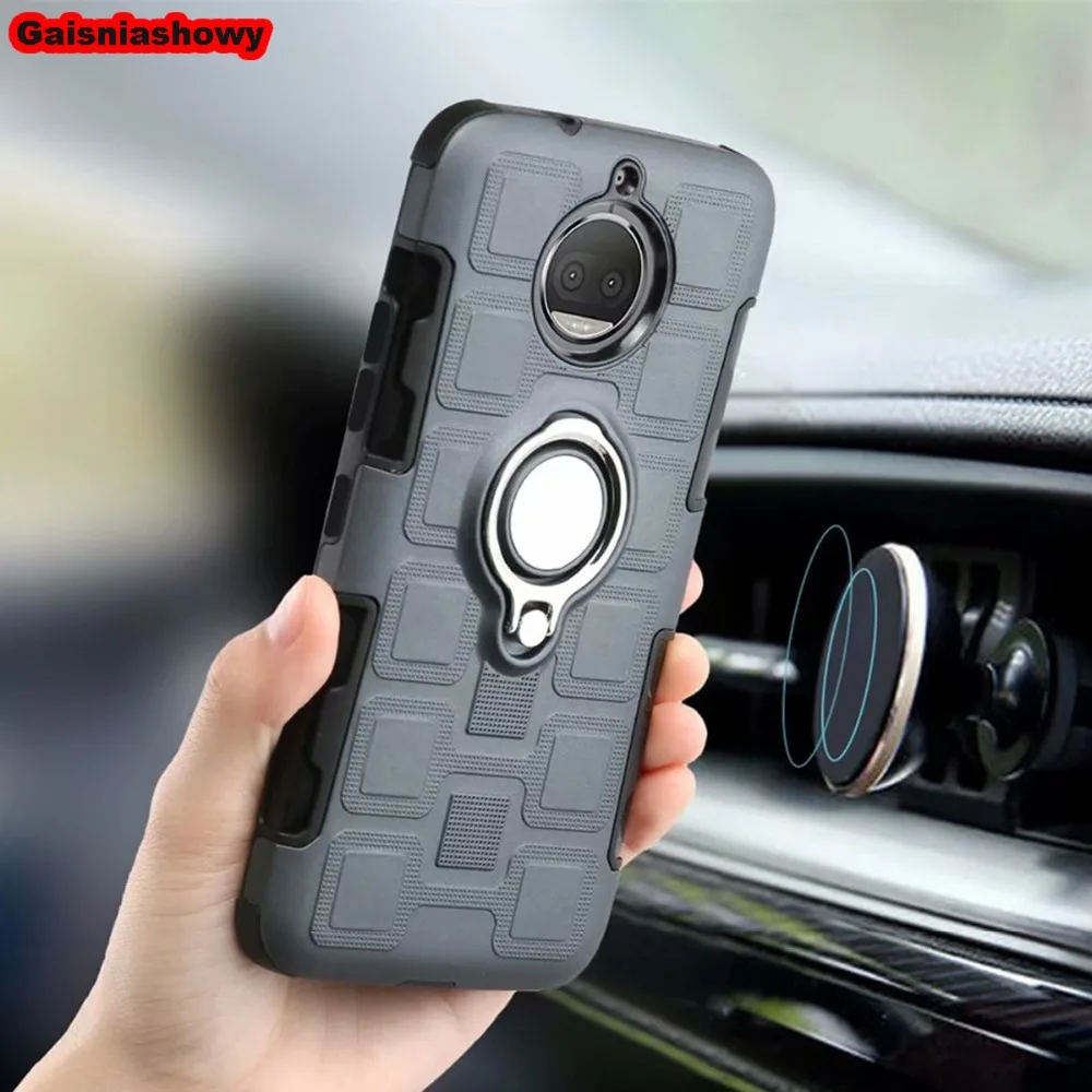 Чехол для Motorola Moto G7 G6 G5 G5S G4 C X4 E4 E5 Z3 Play Plus ударопрочный 2 в 1 Жесткий ПК силиконовый