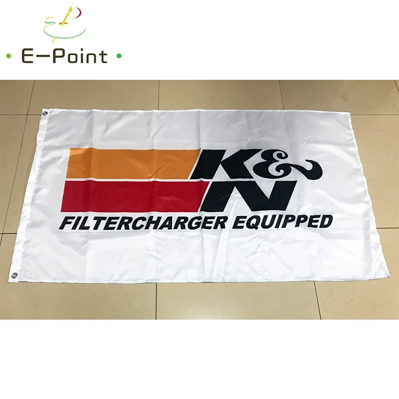 

K&N Filtercharger Equipped Flag 3ft*5ft (90*150cm) Size Christmas Decorations for Home Flag Banner Gifts