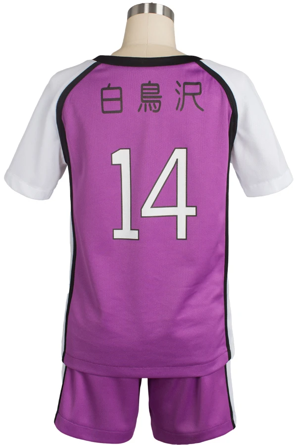 Костюм для косплея Haikyu Haikyuu Shiratorizawa Academy Libero Yamaga оригинальная форма No.14|halloween