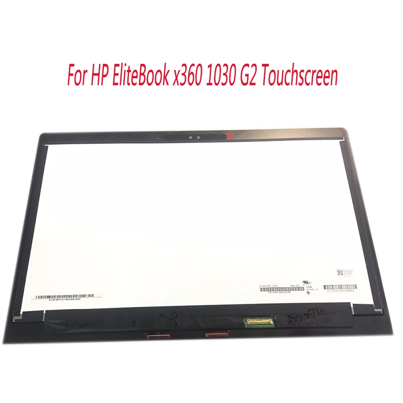 

Free shipping 13.3" inch LED screen N133HCE GP1 FHD 1920*1080 Digitizer Bezel Assembly Display For HP EliteBook x360 1030 G2