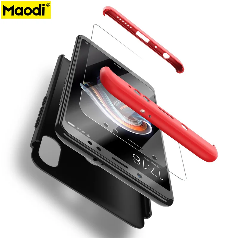 

MAODI Case for Xiaomi Redmi 5 Plus Note 5 Global Case 360 Full Protection Shockproof for Redmi Note 5 Pro Mi A2 Lite Cover Coque