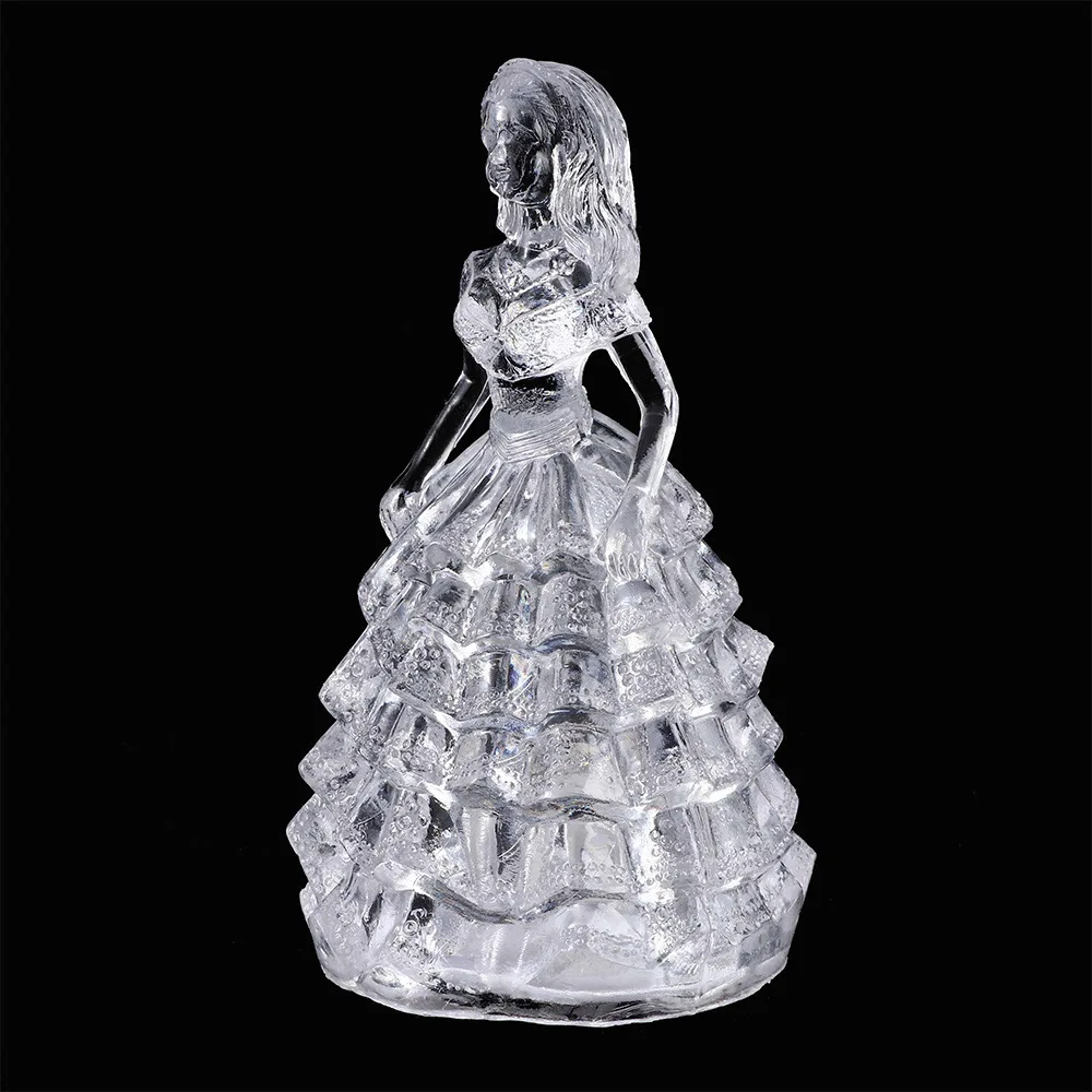 

Fashion Little Princess Shape 7 Color Change Led Light Up Toys Creative Lovely Children Toys Lights Delicate Gift