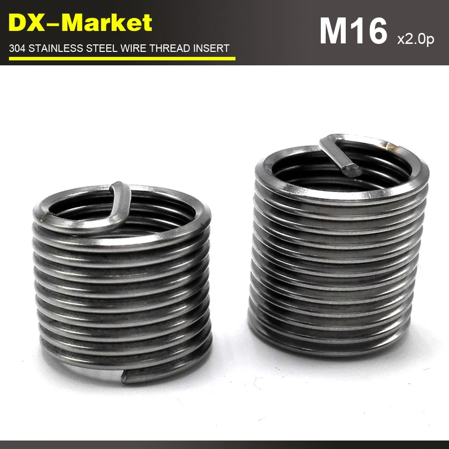 m16*3D *2.0P , 30pcs , 304 auto car tool wire thread insert , stainless