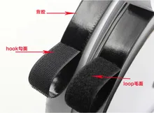 1yard Hook and Loop Strong Self Adhesive Fastener Strong Tape Designer sticking band linking Tape Magic Tape Hook & Loop