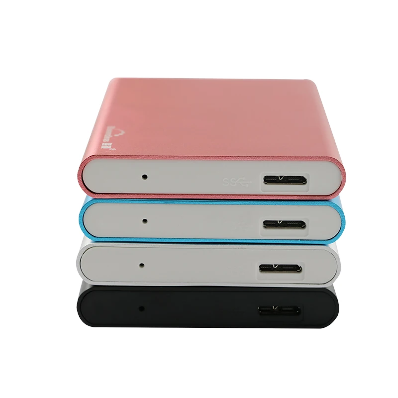 hdd external 2 5 inch protective sata case aluminum hard drive hdd enclosure (4)