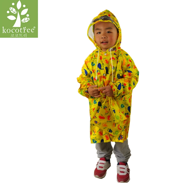 SZFY Kids Raincoat Rain Jacket Children for Little Boys Girls