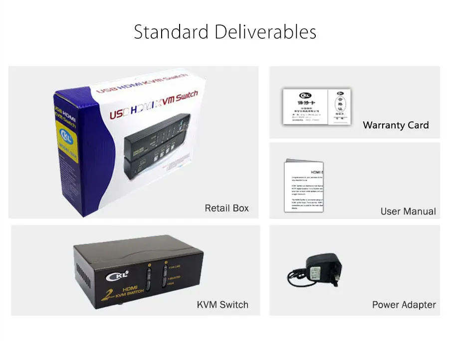 USB Авто HDMI KVM переключатель 2 порта с кабелями, ПК МОНИТОР клавиатура мышь переключатель Sup порт s горячая клавиша мышь переключение 1080P 3D CKL-92H