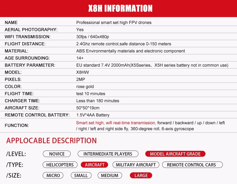 SYMA официальный Дрон X8HW FPV RC с WiFi HD камерой в режиме реального времени дроны вертолет Квадрокоптер Дрон с функцией зависания