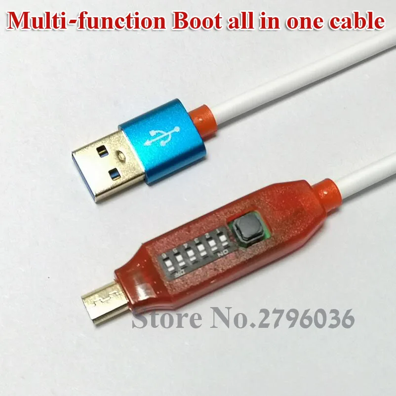 UMF все кабель запуска(легко переключение) Micro USB RJ45 все в одном многофункциональный кабель запуска кабель edl