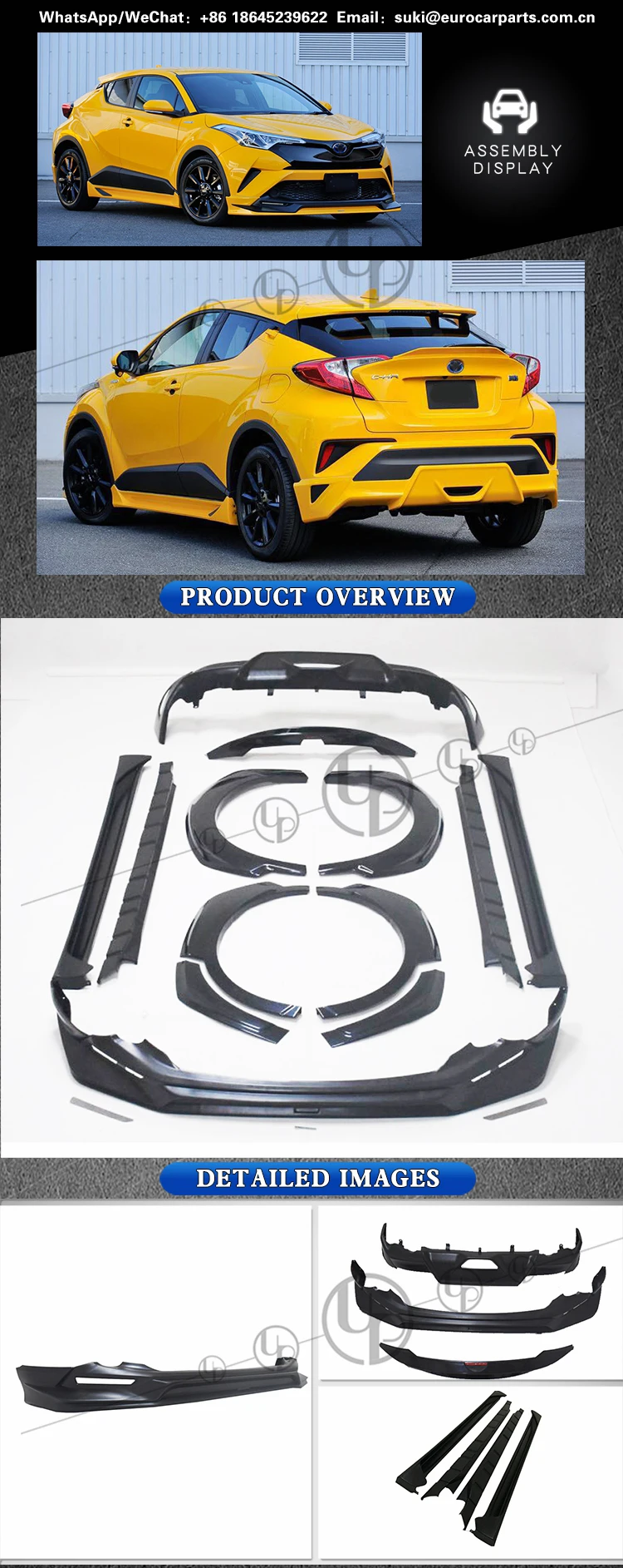 CHR TRD body kit
