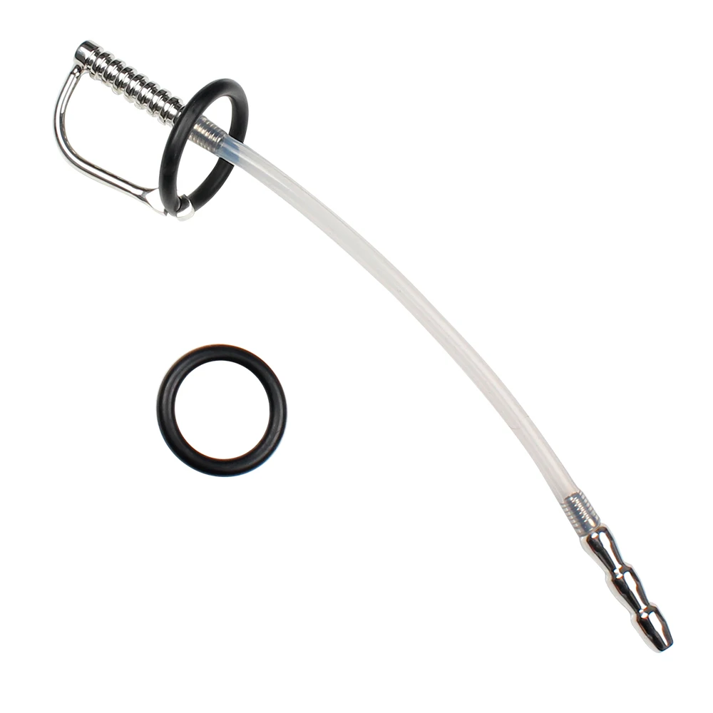 IKOKY Horse Stimulate Penis Ring Dilator Sex Toys for Men Gay Urethral Prince Stretching Penis Plug Fetish Male Masturbation silicone penis ring urethral dilator silicone urethral dilator