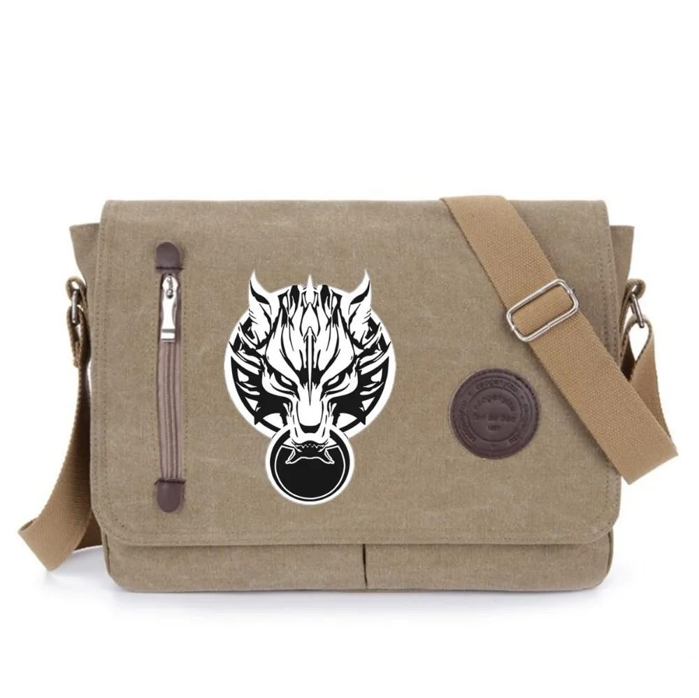 

Game Anime Final Fantasy shoulder bag for Teens Boys Crossbodybag men Women Travel Shoulder Bags student bookbag Messenger Bags