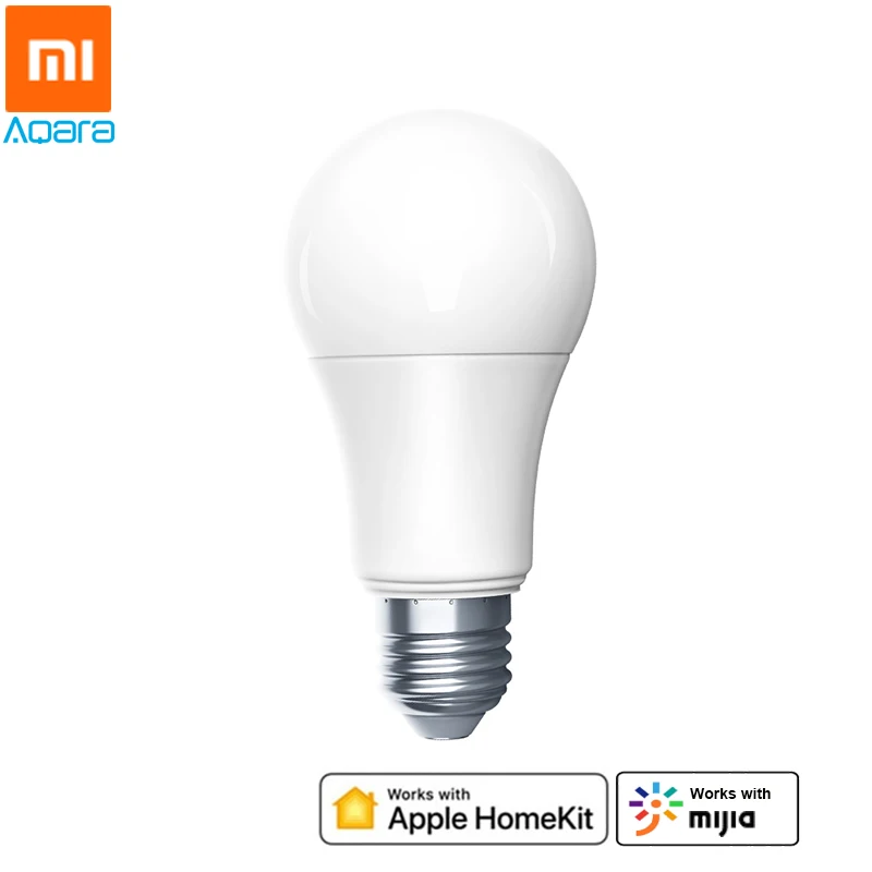 

Xiaomi Aqara LED Smart Bulb Color Temperature Version ZigBee Wireless Remote Control E27 9W Support Apple HomeKit Smart Home