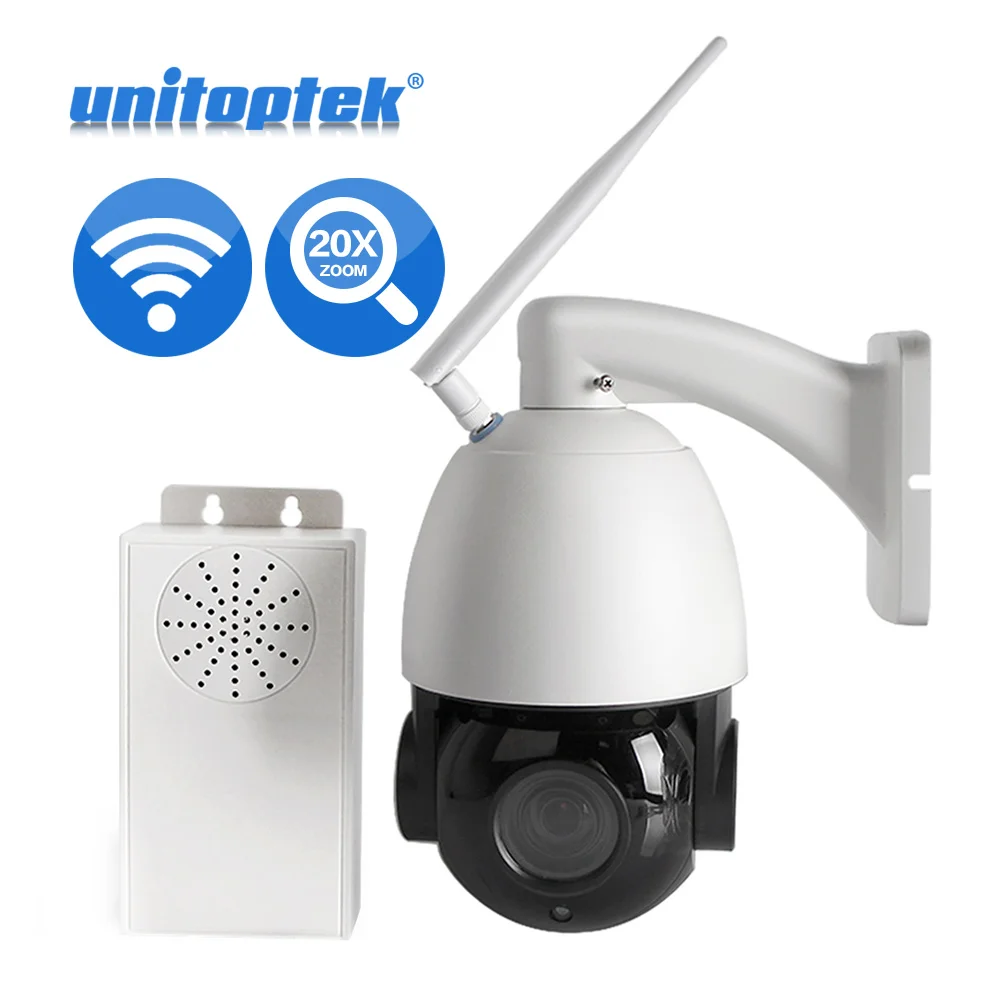 

20X Optical Zoom WIFI PTZ IP Camera Outdoor Realtime 25fps 1080P 2MP PTZ Cam 80m IR Wireless CCTV Security Camera Two Way Audio
