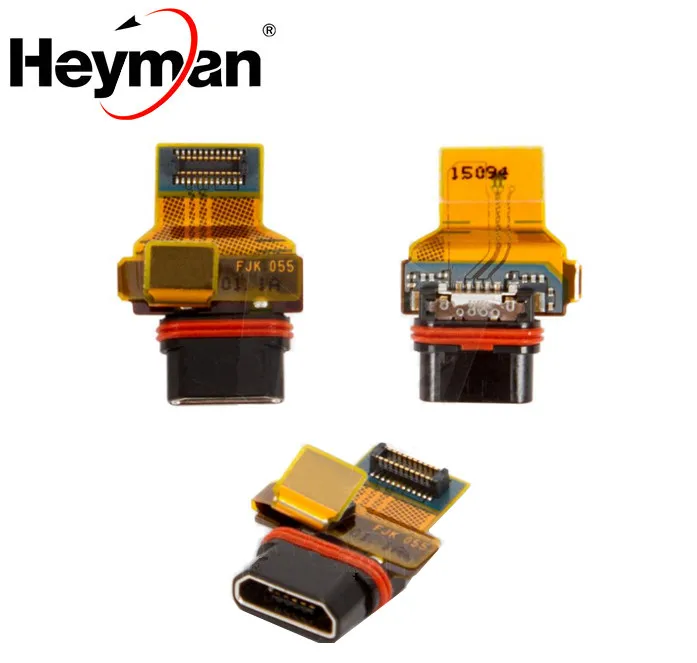 

Heyman Flex Cable for Sony Z5 Compact Mini E5823 E5803 Charging Port Ribbon Replacement (charge connector,with component)