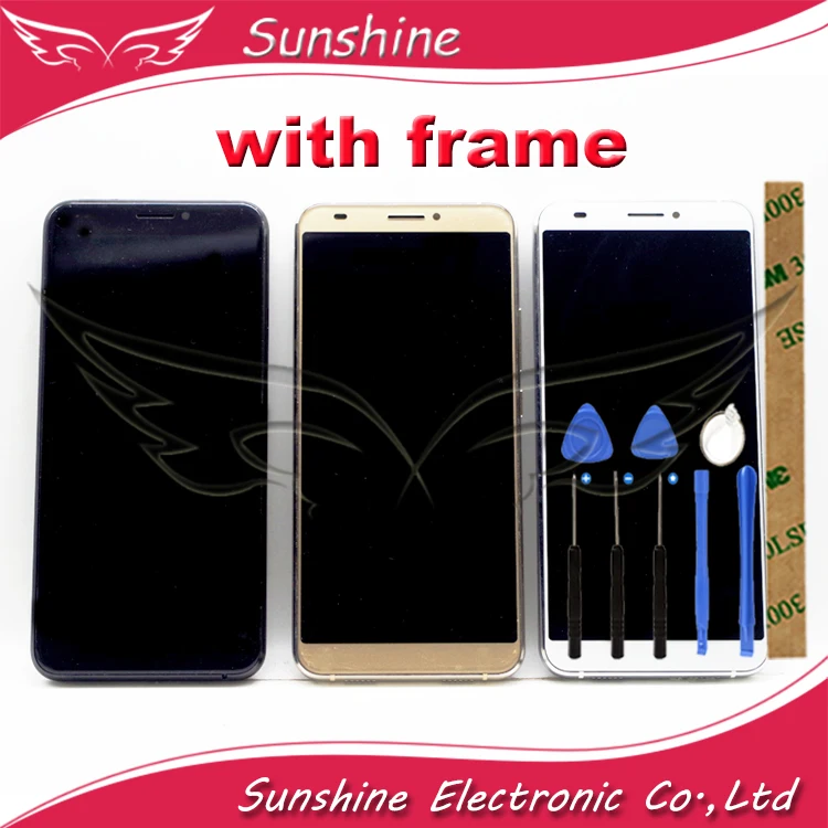 

100% Tested Touch Screen LCD Display For Blackview S6 With Frame LCD Display Assembly