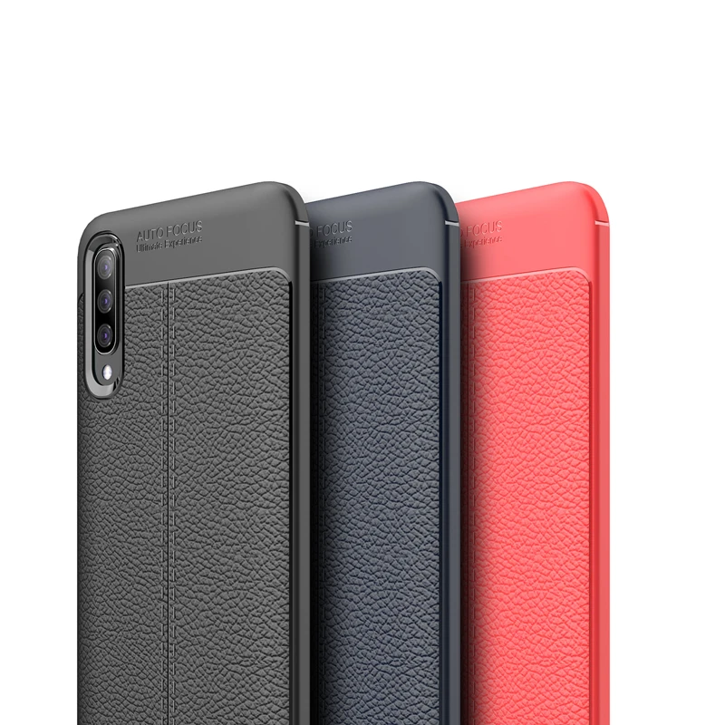 Luxury Case For Samsung Galaxy A60 Cover Magnetic Ring Holder Soft Matte Silicone Shell sFor Samsung Galaxy A60 Case Coque Funda