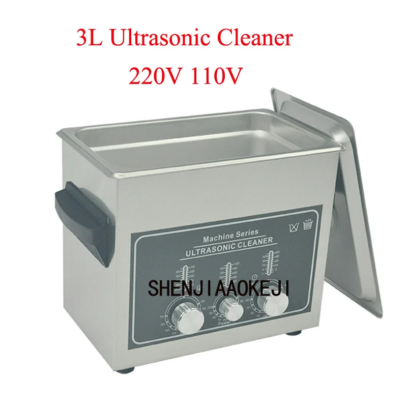 Stainless Steel Ultrasonic Cleaner M3000 220V 110V For Communications Equipment ultrasonic cleaning machine Laboratory cleaner | Бытовая