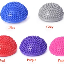 ПВХ надувные мячи для йоги, массажные точки, полуфитбол, инструктор по упражнениям, стабилизатор для спортзала, пилатеса, фитнеса, Балансирующий мяч