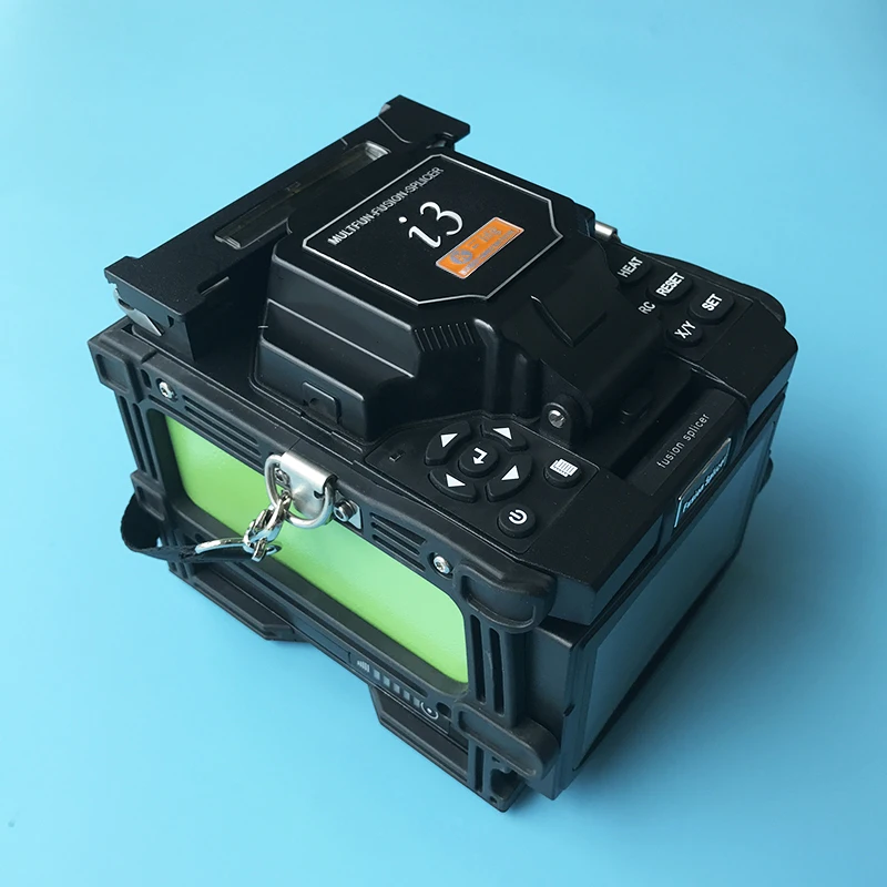 

English menu I3 Multi-function Fiber Fusion Splicer/ Fiber Optic Splicing Machine I3 FTTH fiber optic fusion splicer