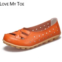 Г. летняя дышащая женская обувь из натуральной кожи на плоской подошве; женские лоферы; Chaussure Femme; женские кроссовки; zapatos mujer