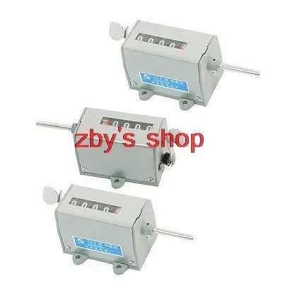 

0-99999 5 Digits Resettable Mechanical Totalizing Hand Pulling Counter 3 Pcs