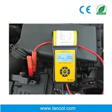 Lancol MICRO-300 лучшие инструменты диагностики автомобиля CCA Тестер нагрузки аккумулятора Анализатор 12 В с принтером для тестирования геля батареи