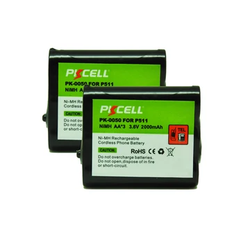 

5pcs AA*3 700mAh 3.6V NICD Batetry Cordless Phone rechargeable Batteries NiCd for ATT AT&T 3300 3301 6100(PK-0050)