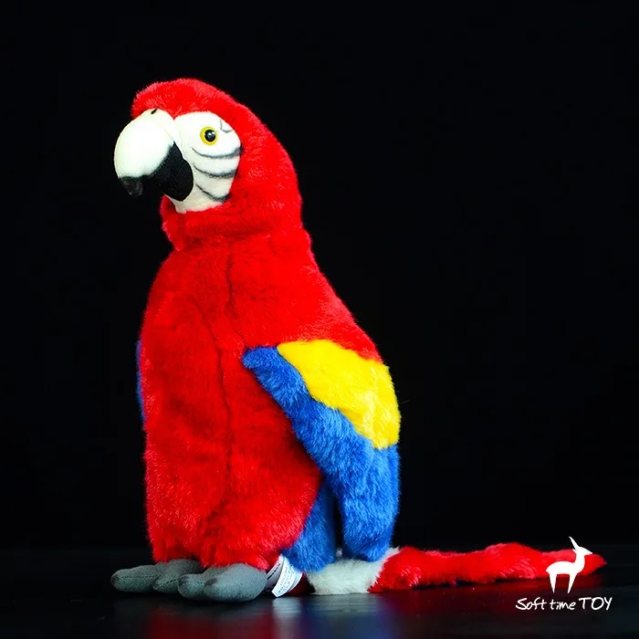 Colorful kumgang parrot doll parrot plush toy gift 30cm High Quality