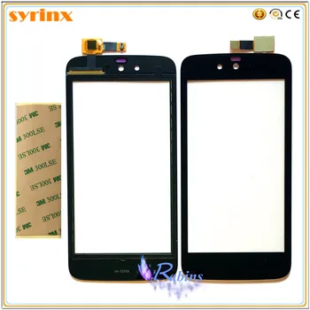 

SYRINX Phone Touch Panel Touchscreen For Micromax Canvas AQ4501 Touch Screen Digitizer Front Glass Sensor Touchpad 3M TAPE