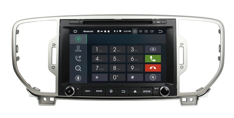 Top 8" Octa core Android 8.0 car dvd gps for kia Sportage 2016 navigation dvd player car radio audio video player 2 din gps 28