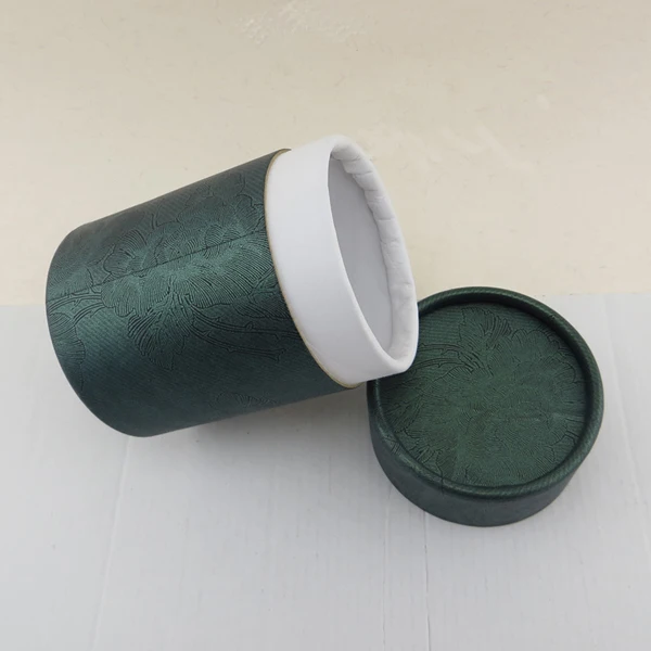Fashionable paper tube box, paper cardboard box with prompt goods