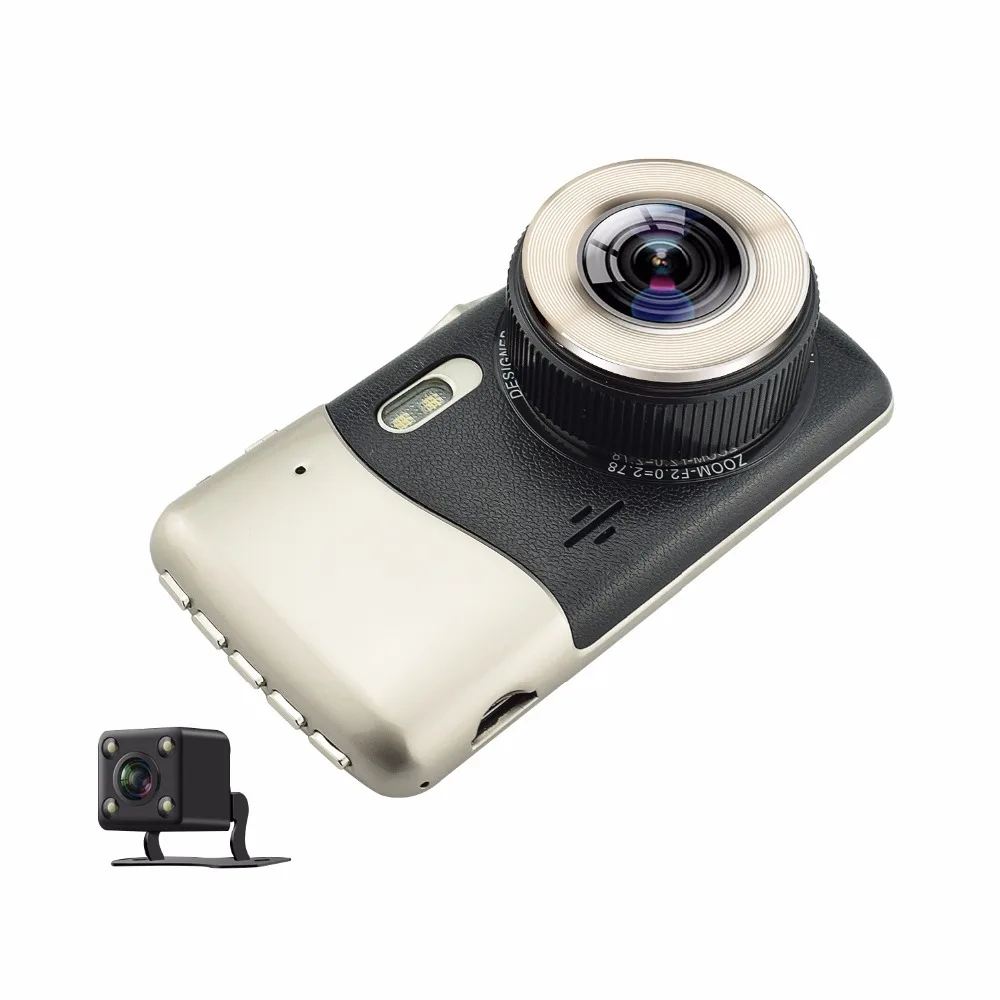 China supplier hidden cameras 4Inch IPS screen dash cam dashboard